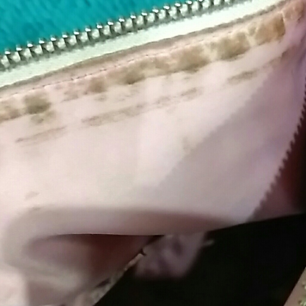 Coach Multicolor Pastel Circle Patchwork Satchel - Cream, Pink, Yellow, Lilac - Picture 8 of 8